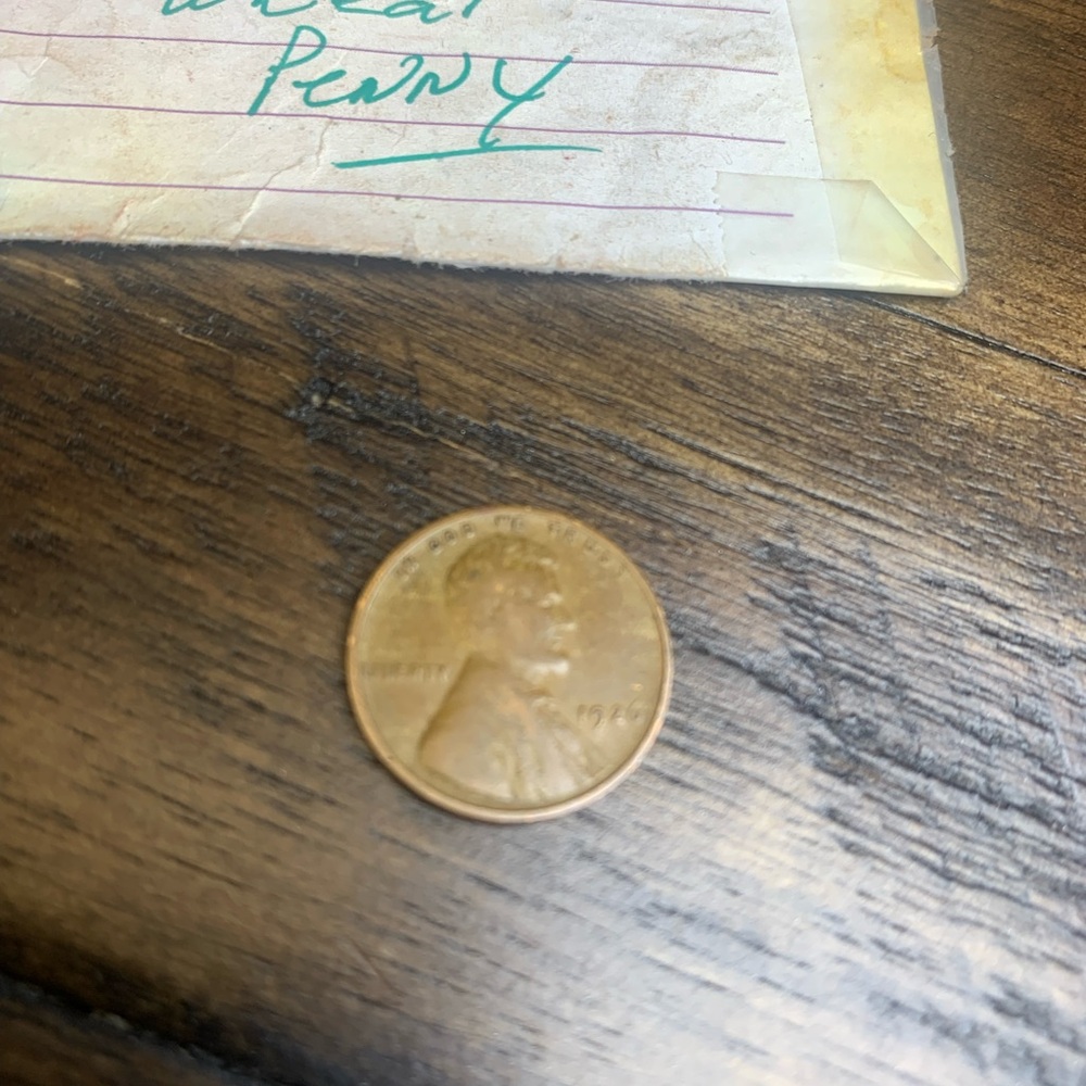 1926 Lincoln Wheat Penny